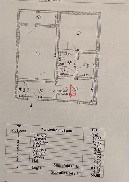 Titan Potcoava Apartament 2 camere